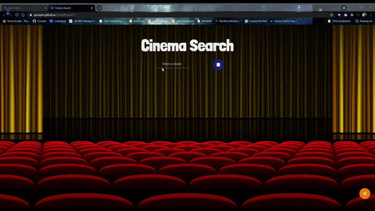 Cinema Search